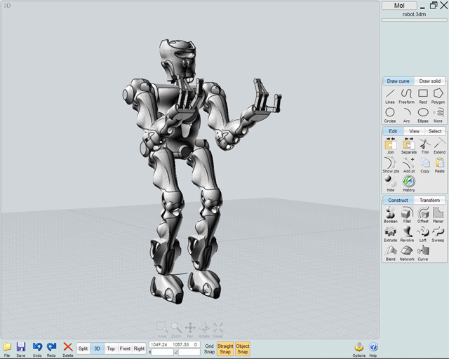 MoI Gallery organic robot